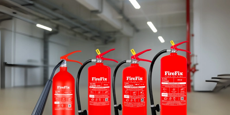 Produk APAR distributor peralatan kebakaran Firefix.