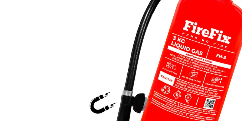 harga apar clean agent 3 kg dengan fitur selang magnet