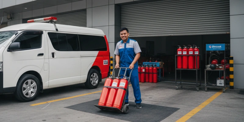 Harga refill APAR powder gratis ongkir.