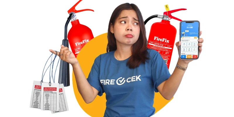 APAR Firefix terkoneksi Firecek.