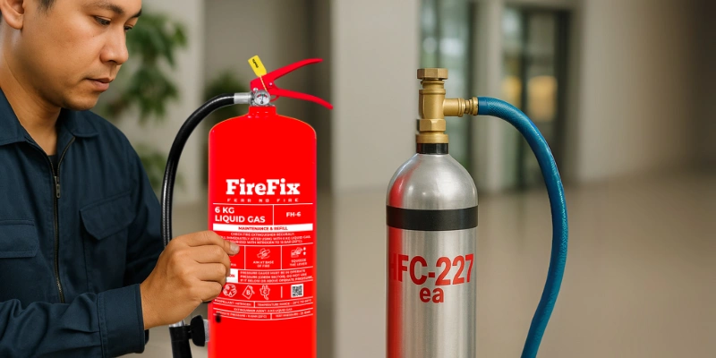 Harga refill APAR liquid gas terbaik.