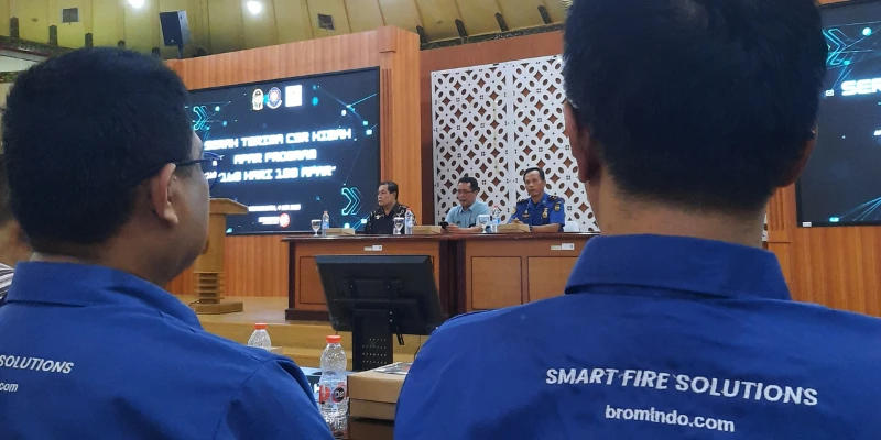 Bromindo dukung program 100 hari 100 APAR walikota Yogyakarta.