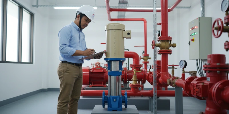Evaluasi sistem hydrant.