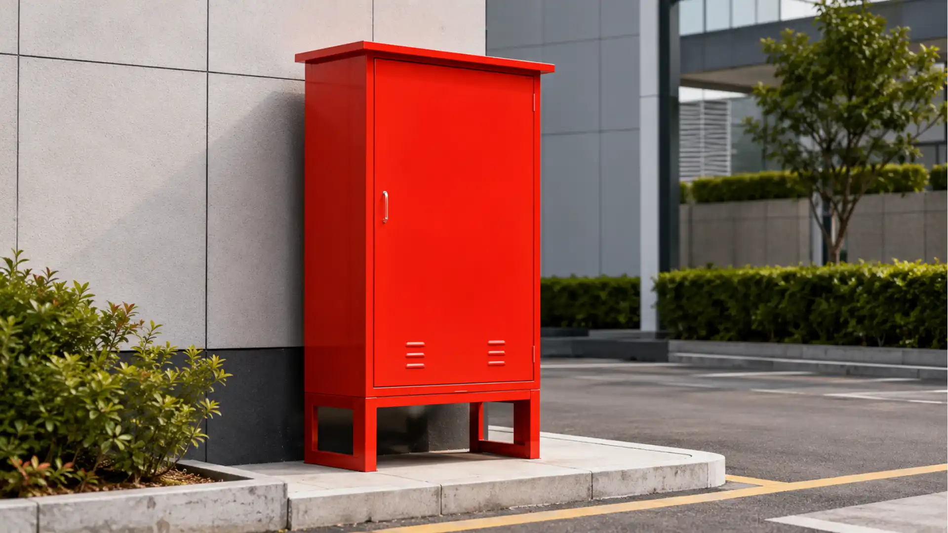 Hydrant box outdoor.